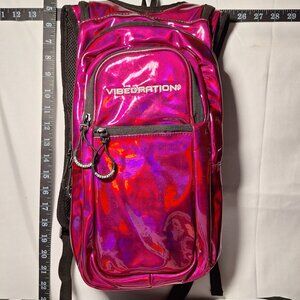 Vibedration Hydration Backpack w/o bladder - Dark Pink/Purple vinyl type Used